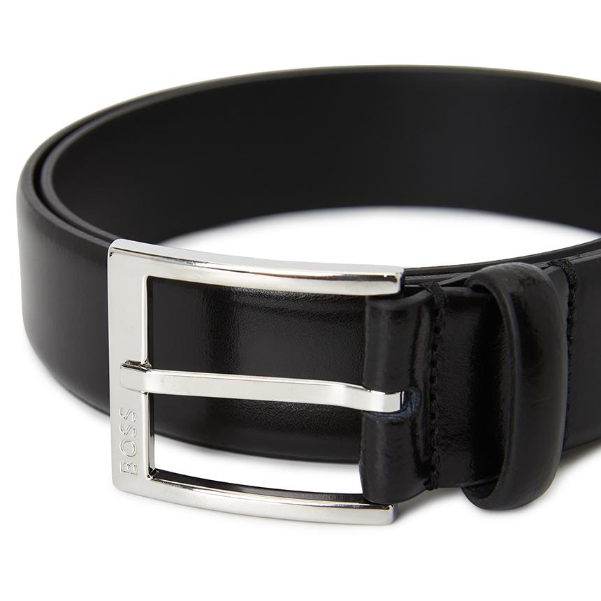 HUGO BOSS Men's Leather Belt 50482241 001