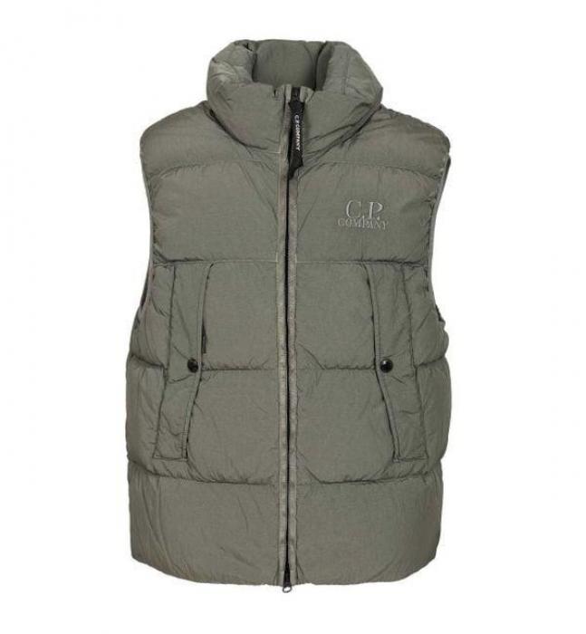 CP Company Chrome-R Lens Vest ChromeR Nylon Lightweight Jacket