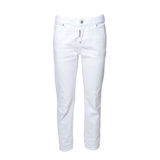 Dsquared2 White Cool Girl Denim Jeans for Women S75LB0938 S39781 100