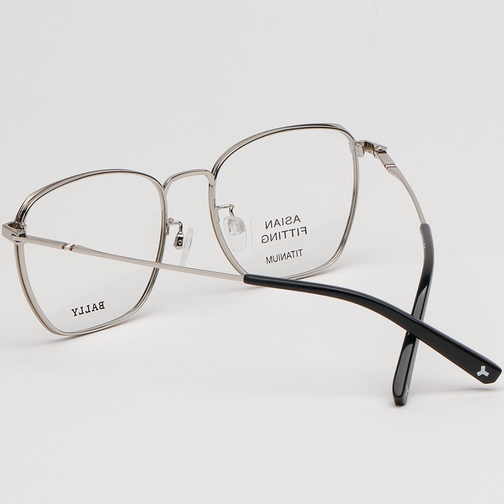 BALLY Titanium Metal Asian Fit Unisex Eyeglass Frame BY5059D 005