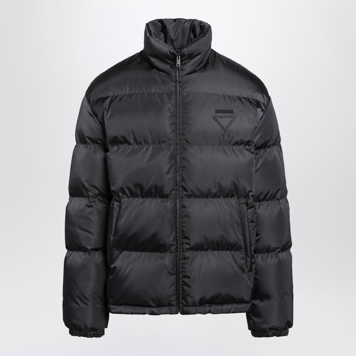 PRADA Black Down Puffer Jacket for Men