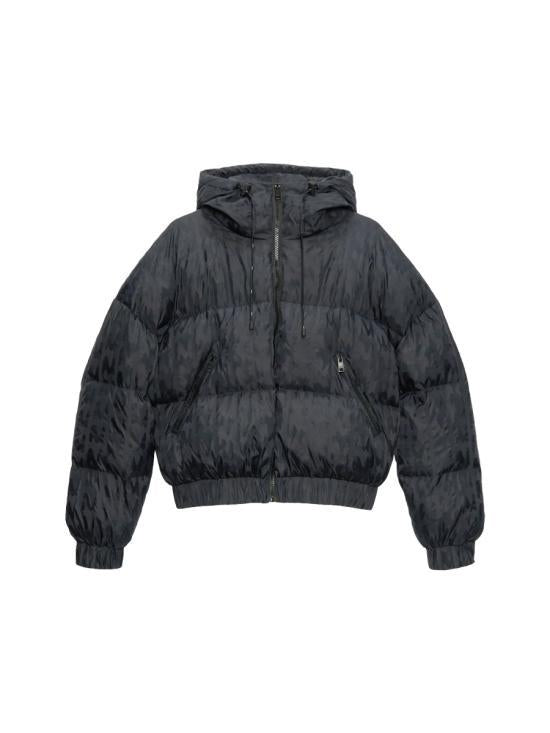 MSGM Black Short Puffer Jacket Down Men's Outerwear 3941 MDH1725762299