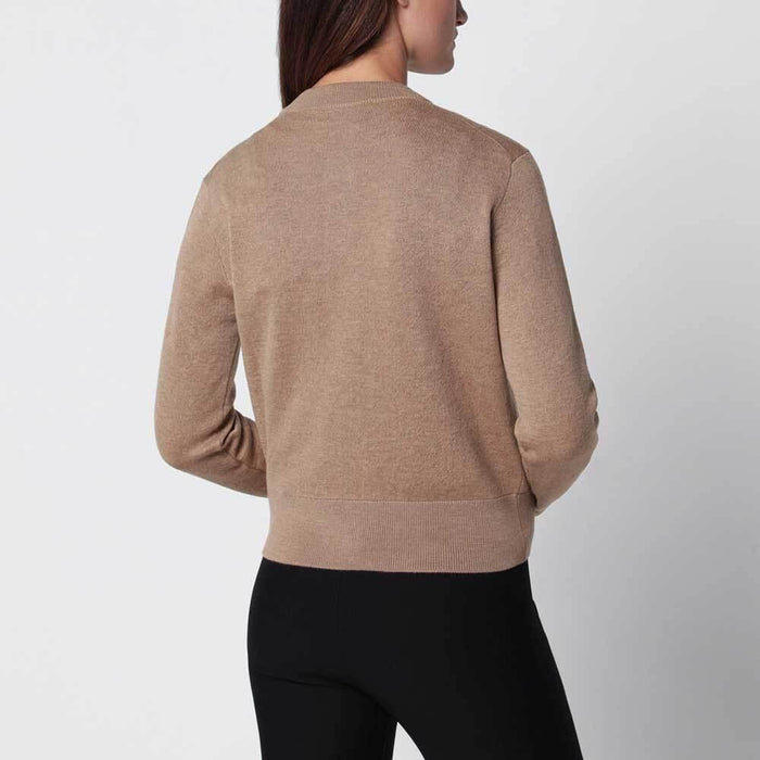 AMI Wool Ami de Coeur Cardigan