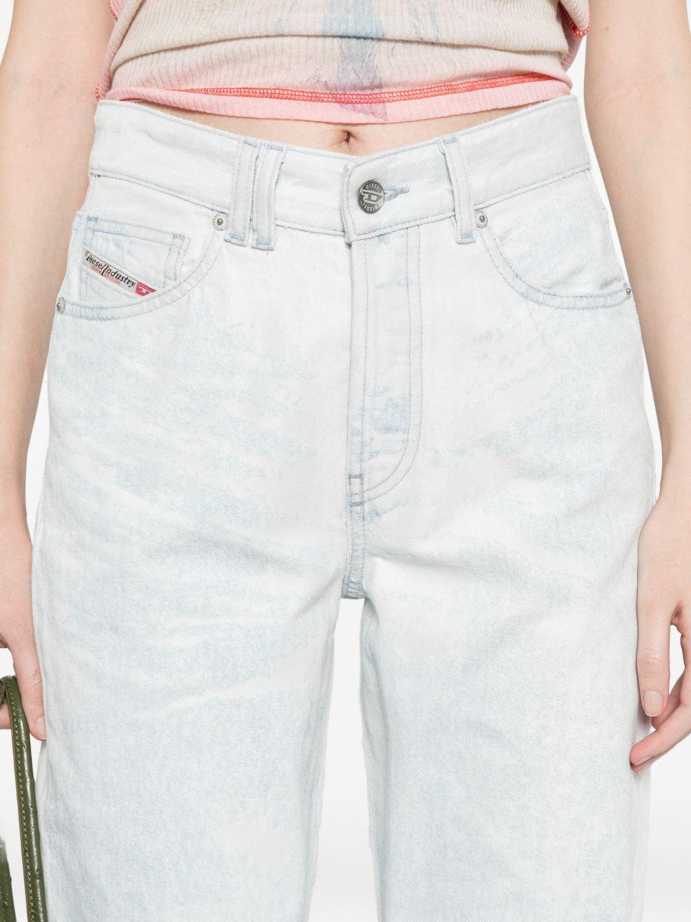DIESEL Blue Denim Jeans Women’s Straight Leg Pants