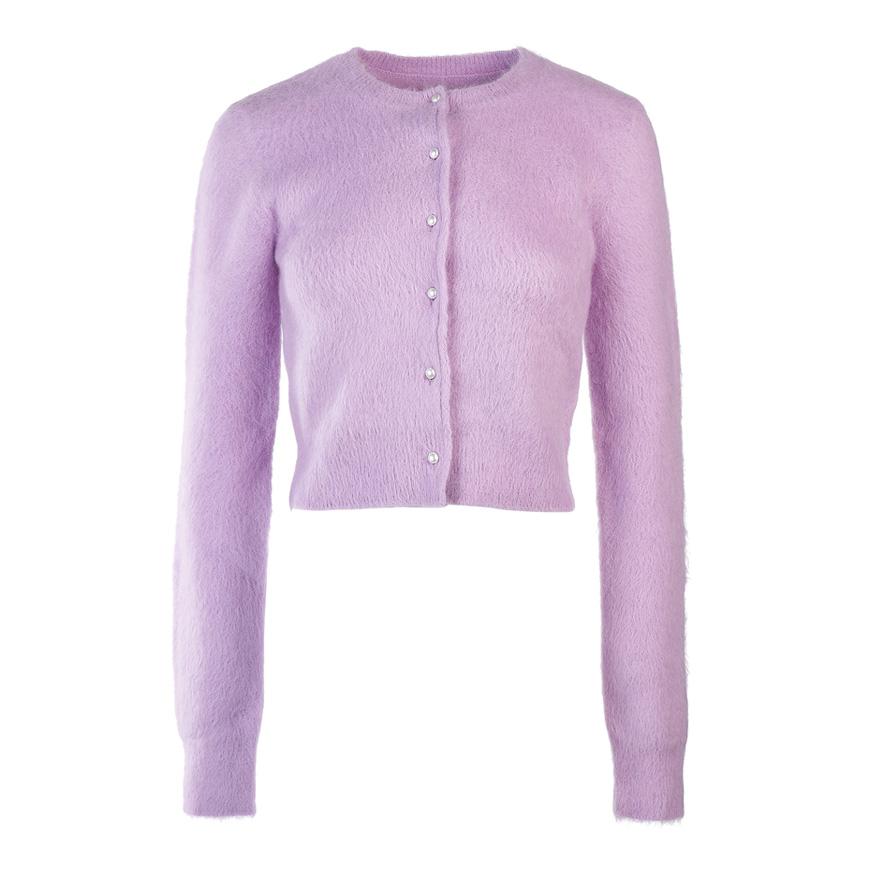 Maison Margiela Angora Blend Cardigan Women’s Green