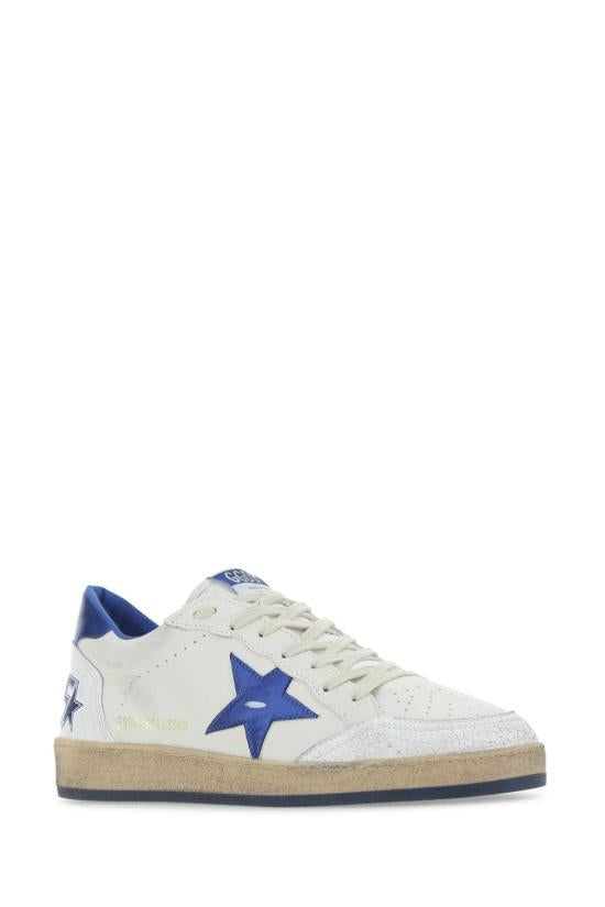 GOLDEN GOOSE Ball Star Blue Star Leather Sneakers Men GMF00117 F002198 10327 DOM