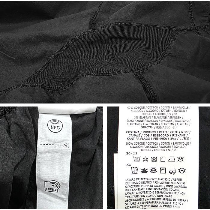 STONE ISLAND Loose Wide-Leg Shorts Black Cotton Men’s