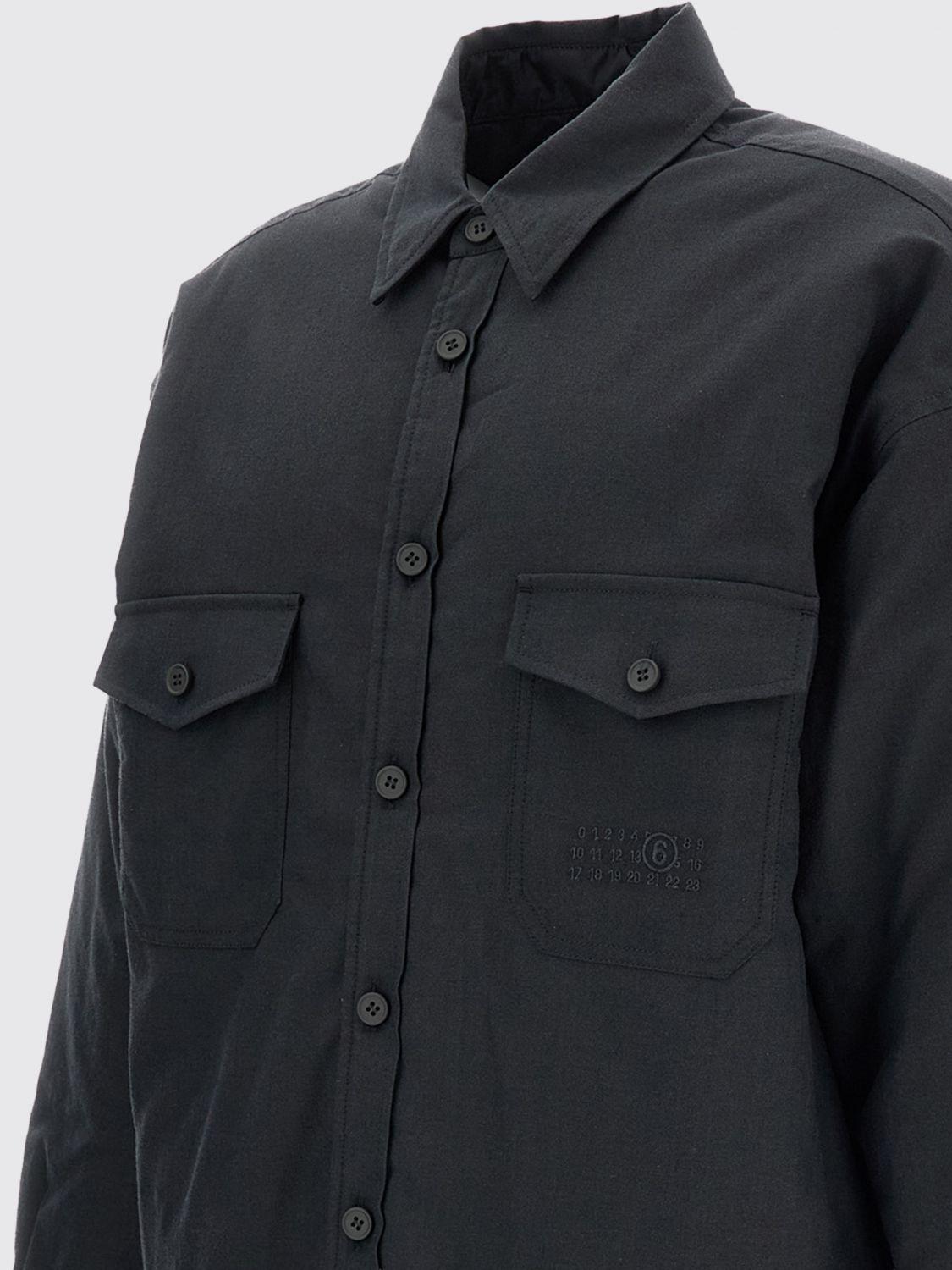 Maison Margiela Beige Cotton Long Sleeve Button-Up Shirt