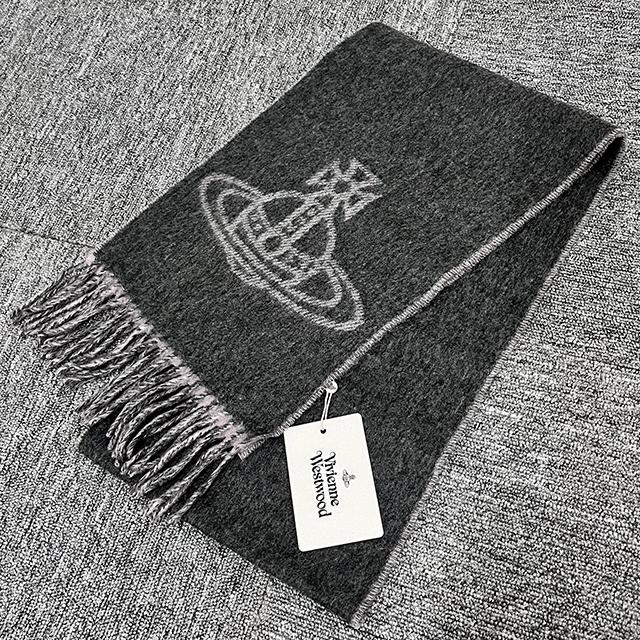 Vivienne Westwood Women's Reversible ORB Logo Scarf