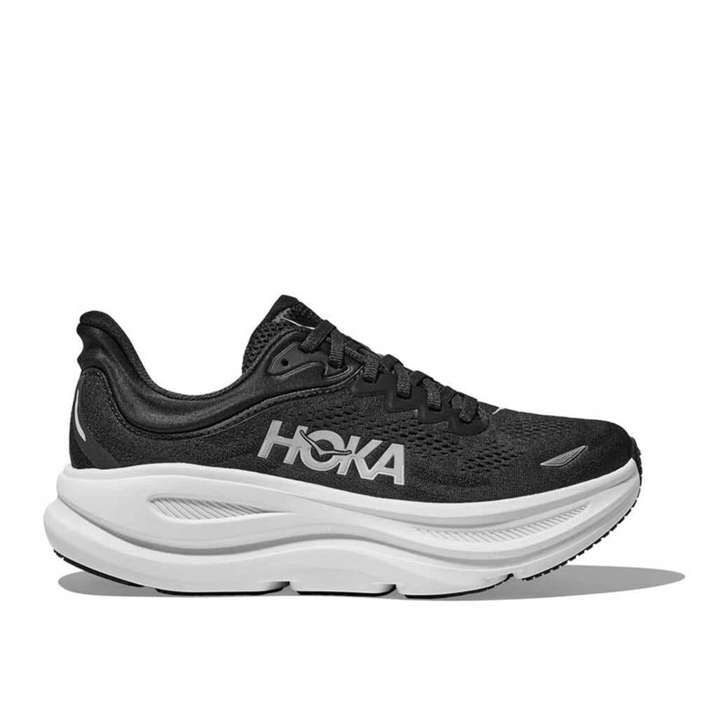 HOKA Bondi 9 Wide Women’s Running Shoes Low Top White 1162014 BWHT