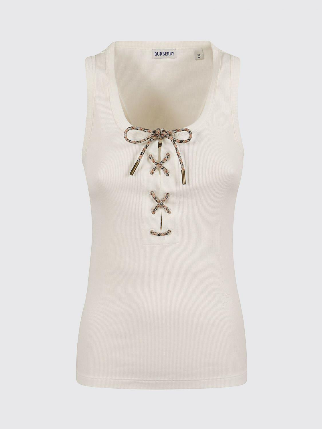 BURBERRY Sleeveless Tank Top Women’s Shirt