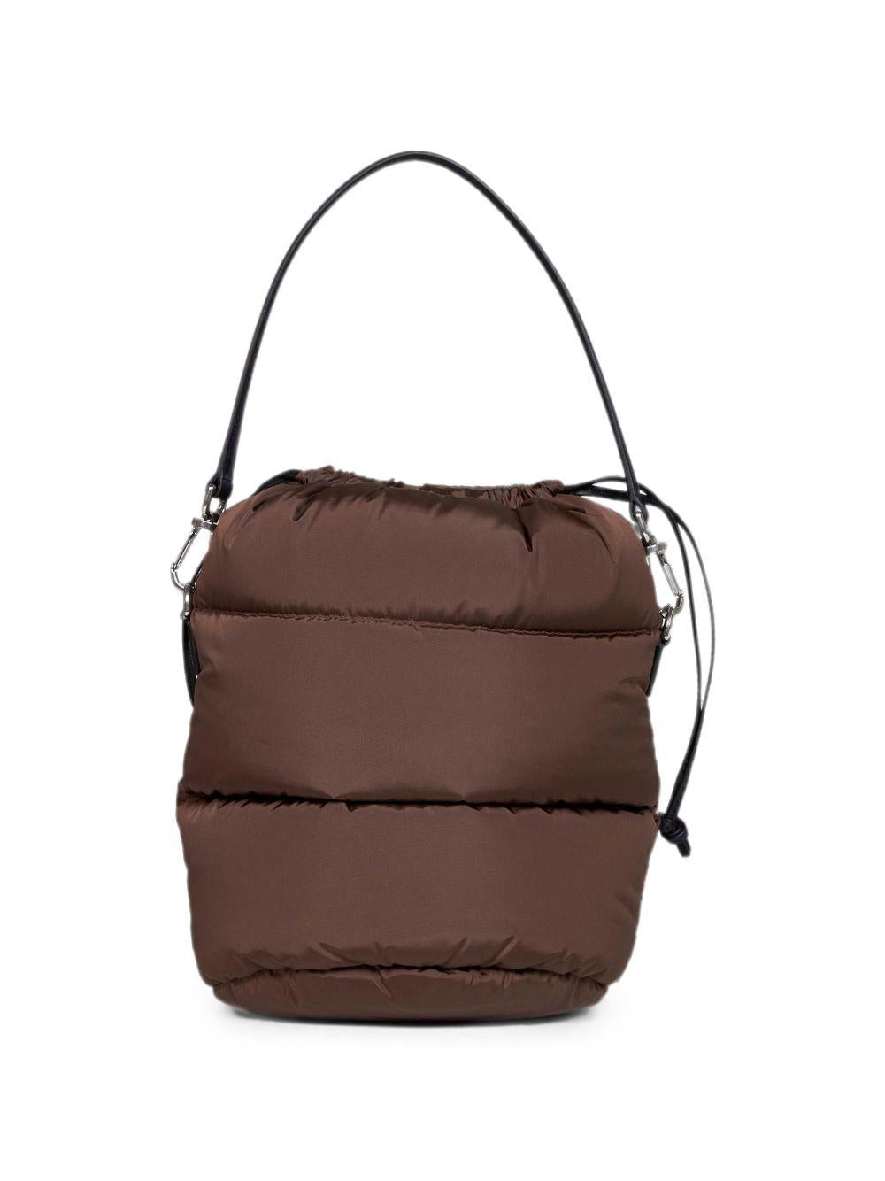 Moncler Leather Shoulder Bag Black Women’s Handbag