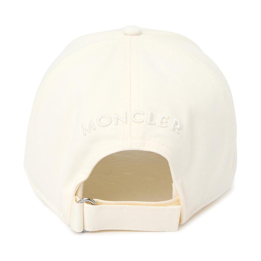 Moncler Unisex Cotton Baseball Cap Gray