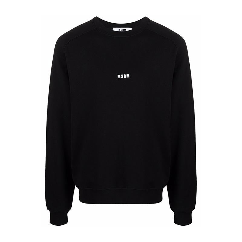 MSGM Micro Logo Sweatshirt Black Men’s