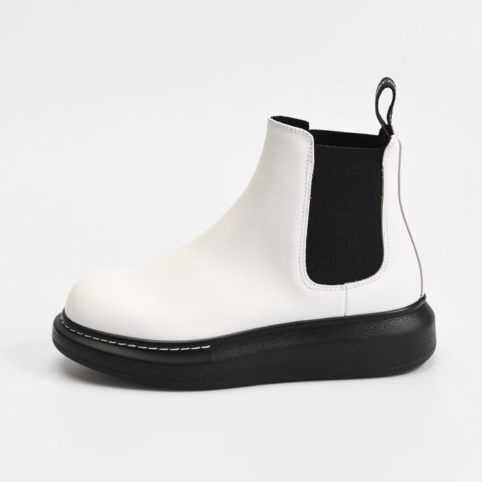 Alexander Mcqueen Hybrid Chelsea Boots White