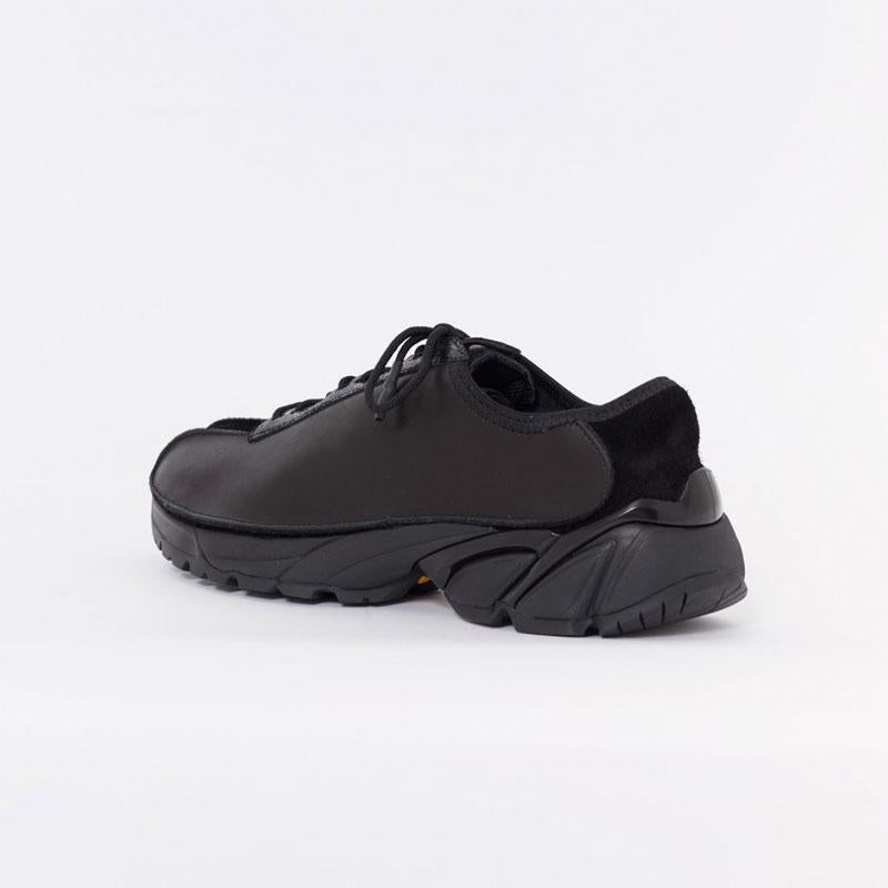 OUR LEGACY Black Leather Clove Low-Top Sneakers Men