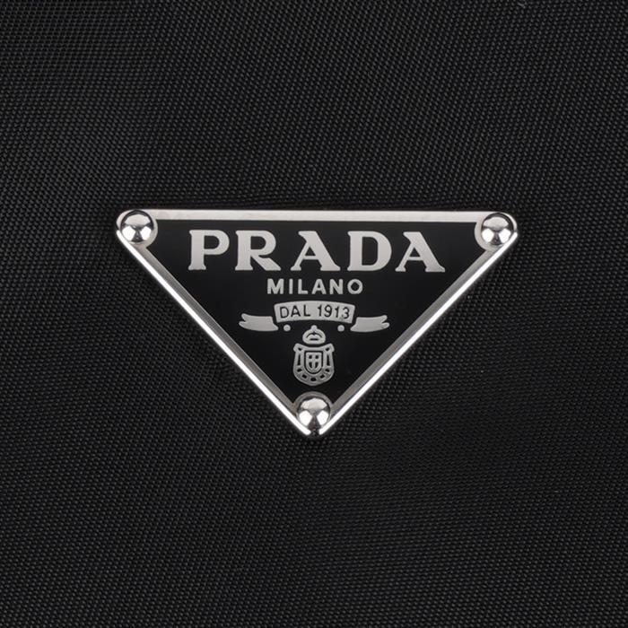 PRADA Re-Nylon Bomber Jacket Black