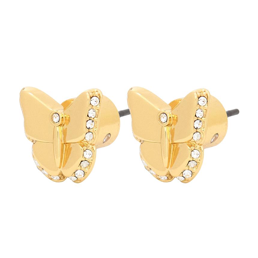 Coach Butterfly Earrings for Women 559731 GLD 710