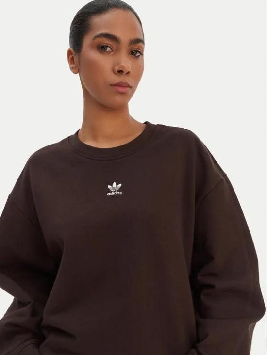 Adidas Long Sleeve Sweatshirt for Women KD9120 AURORA COFFEE DOM