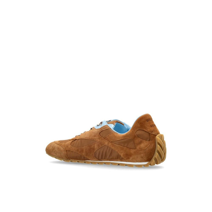 Bottega Veneta Orbit Flash Men’s Low-Top Sneakers Brown Leather