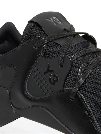 Y-3 Men's Mesh Leather Low-Top Sneakers Y 3