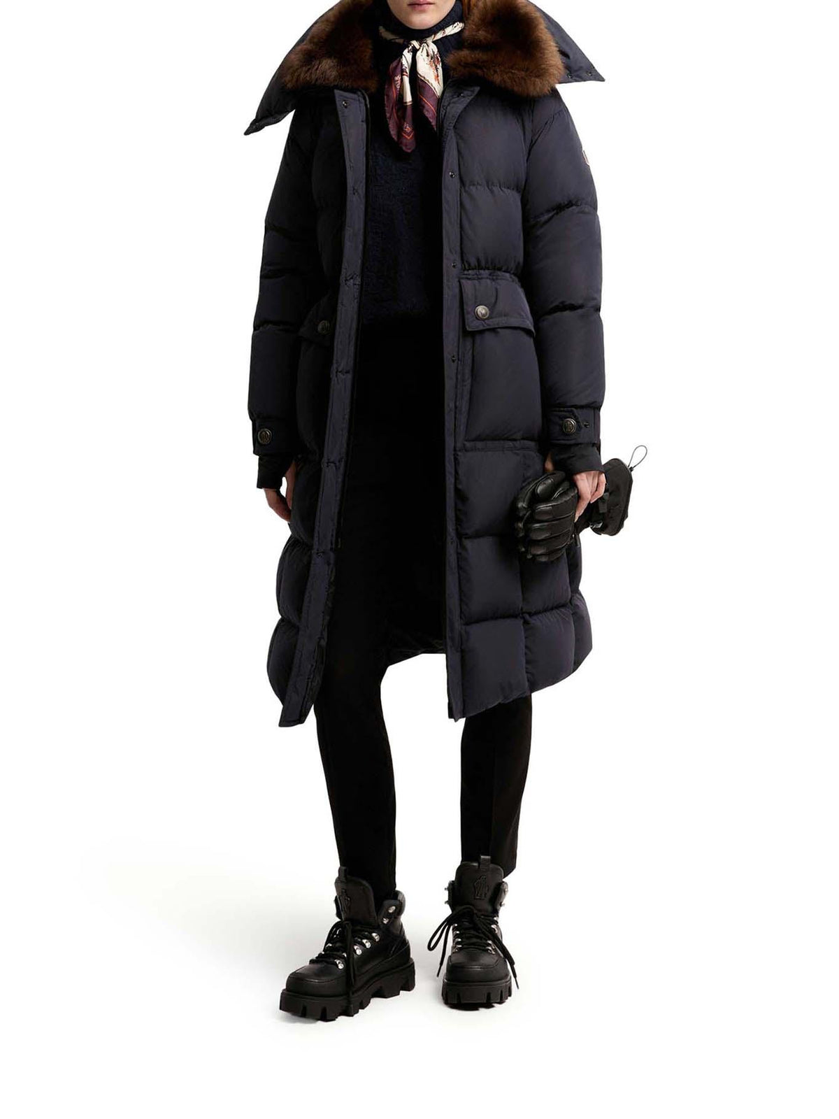 Moncler Black Classic Pants for Women