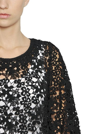 Isabel Marant Crochet Lace Short Dress
