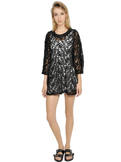 Isabel Marant Crochet Lace Short Dress