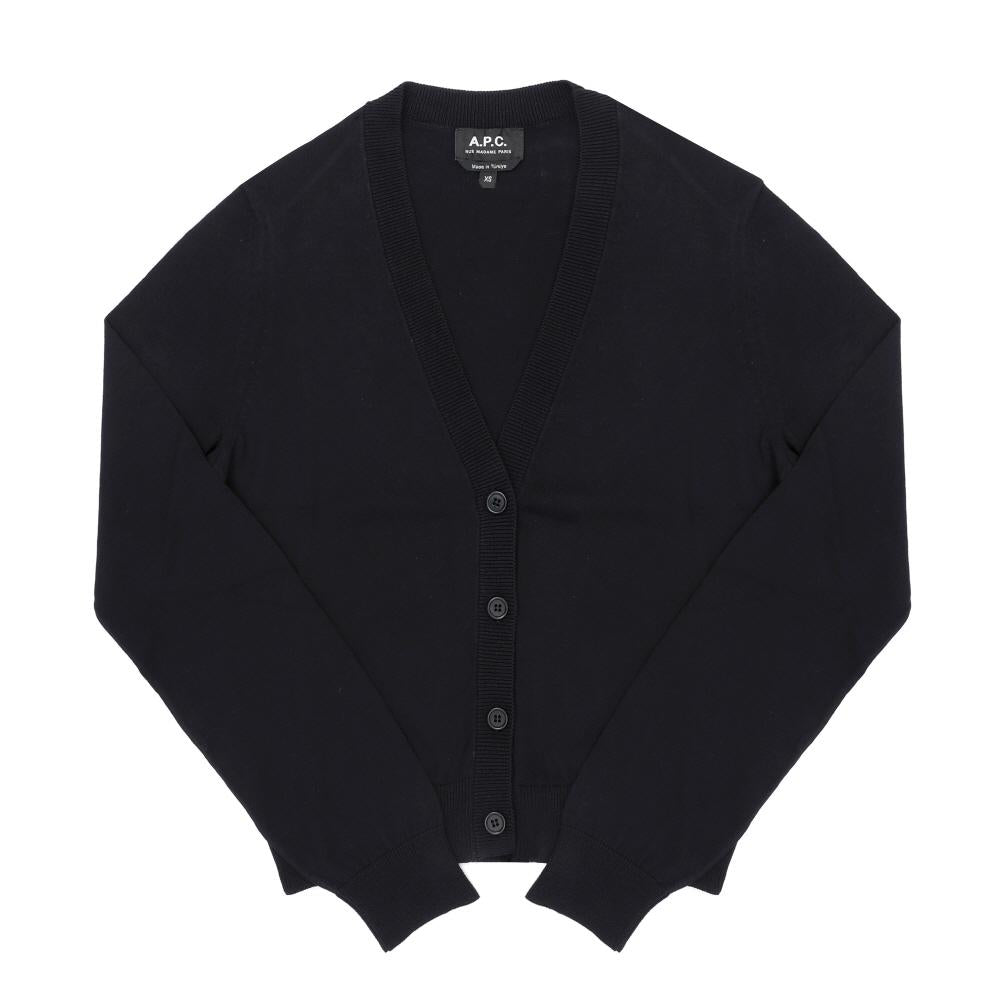 A.P.C. Women’s Knit Cardigan F22316 IAK DARK NAVY