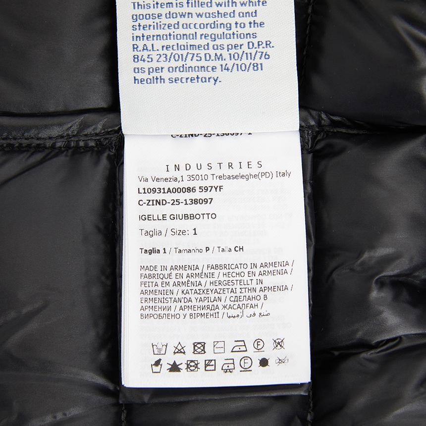 Moncler Iguele Women’s Down Puffer Jacket Black