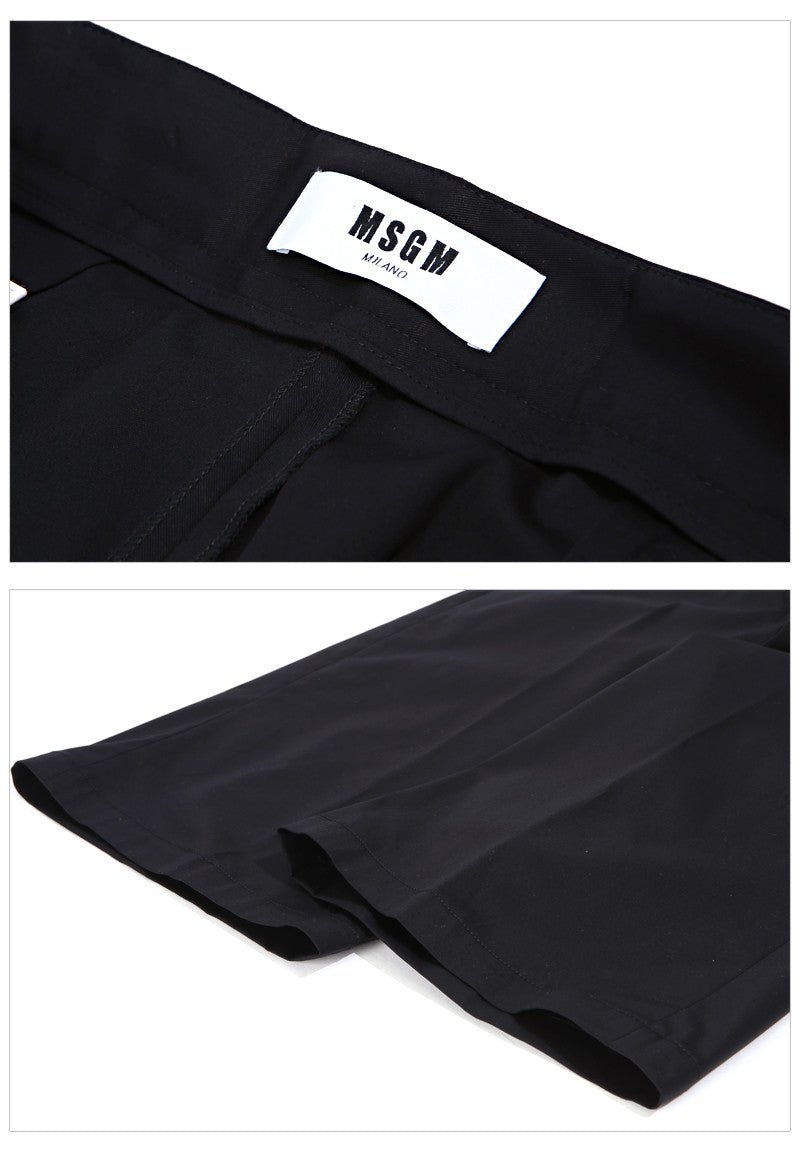 MSGM Crop Wide Leg Trousers MDB106 99
