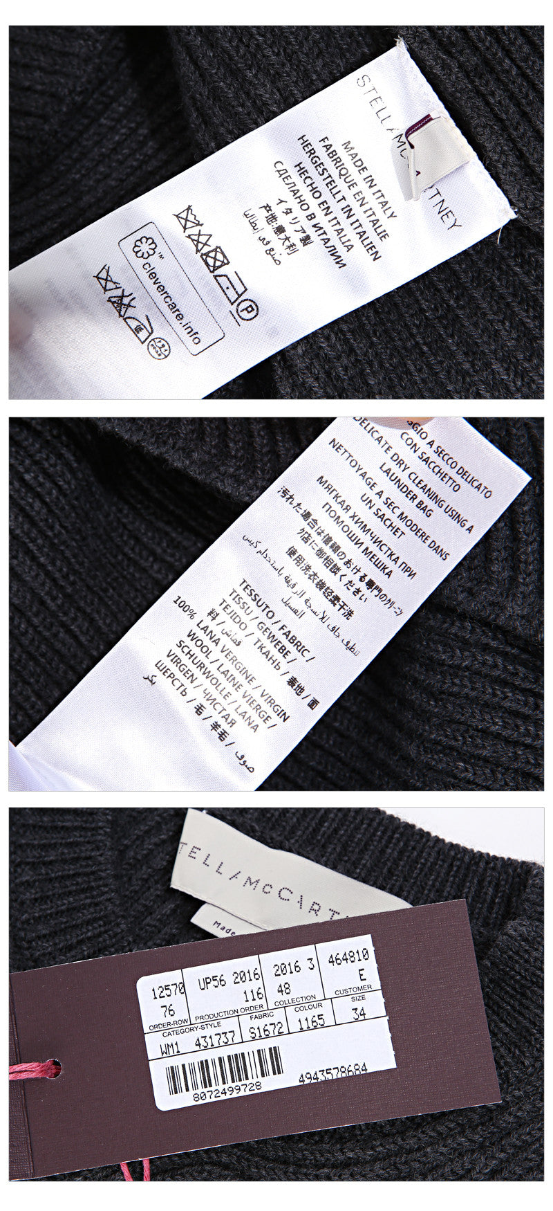 Stella McCartney Women's Crewneck Knit Sweater 431737 1165