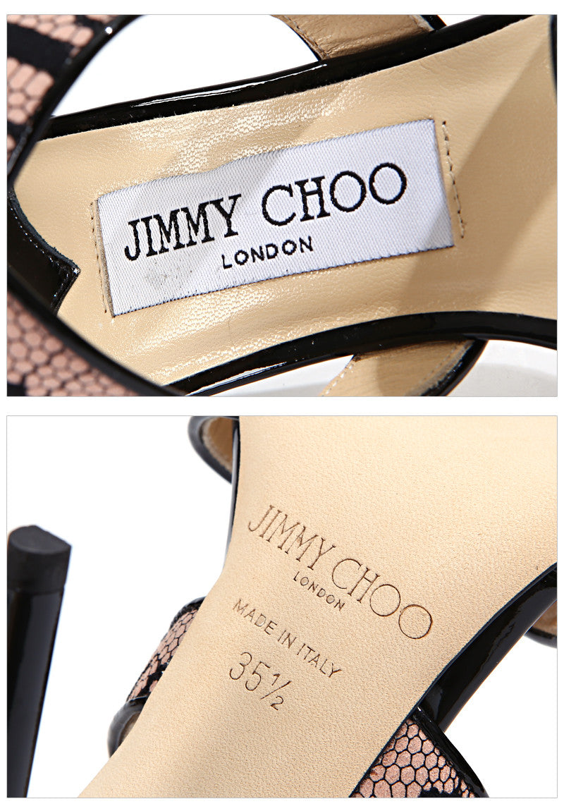 Jimmy Choo Adonis Zebra Rose Women's Sandals LOTTIE ZLS