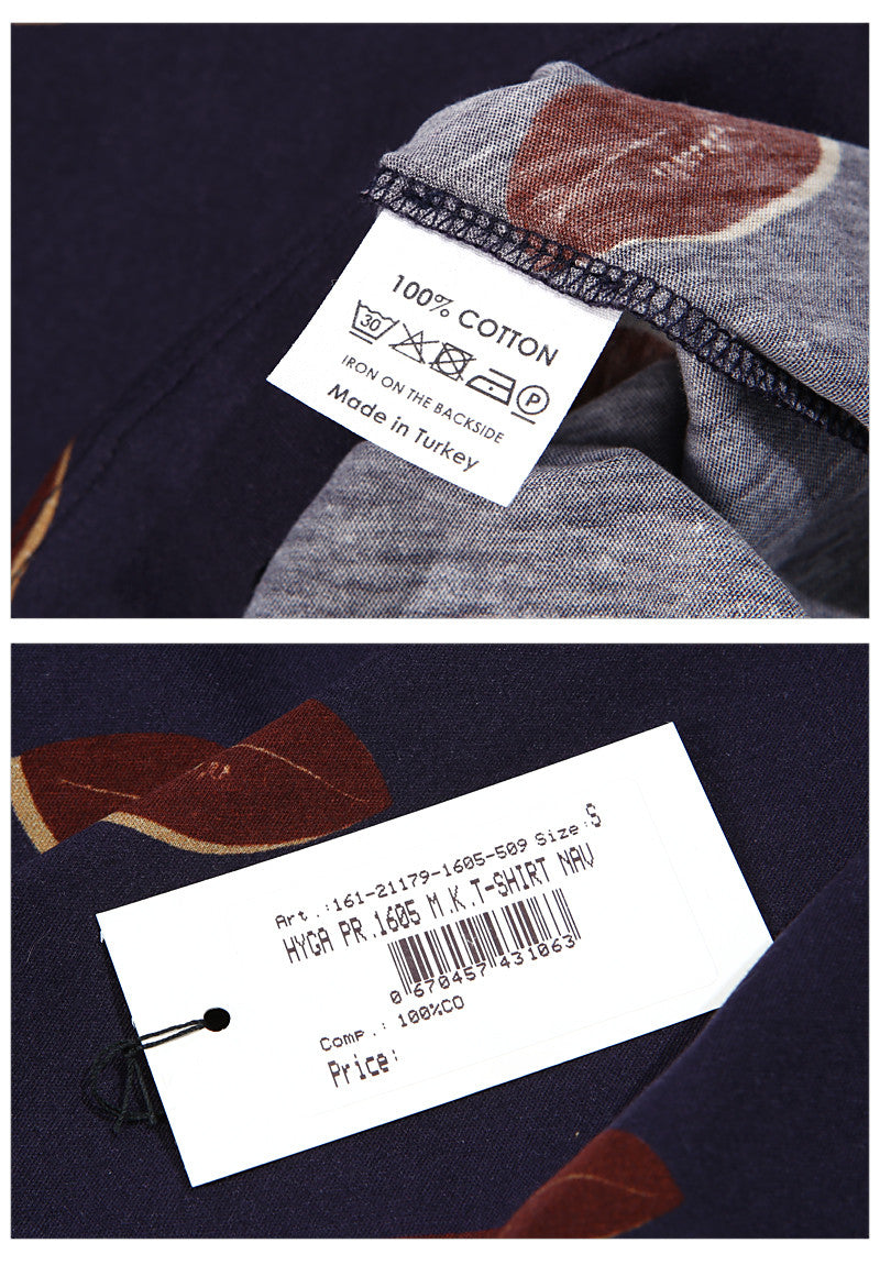 Dries Van Noten Adonis Lip Print T-Shirt Men's Black Cotton