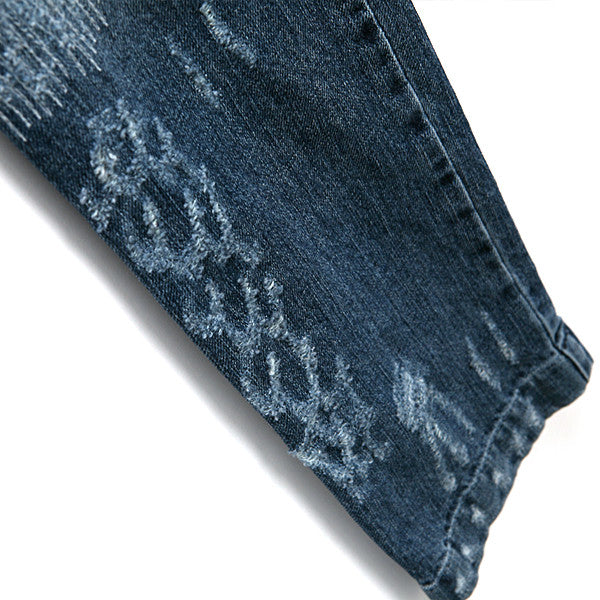 Dolce&Gabbana Women's Hidden Patch Straight Leg Denim Jeans FT4DTD G8D10