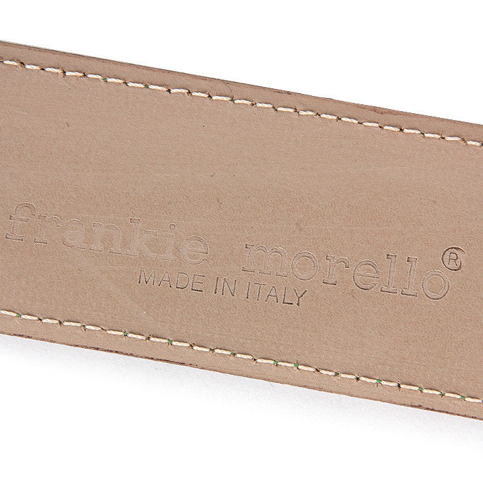 Frankie Morello Men's Skull Logo Belt 200506776