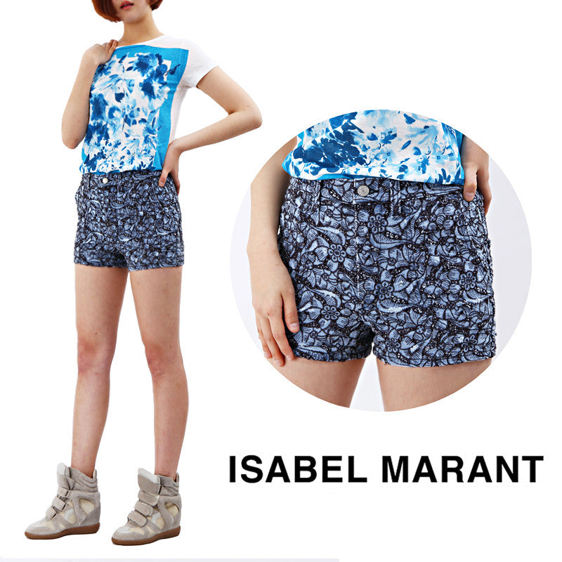 Isabel Marant Women's Shorts SH0103 14P017E 30BU MAKYA