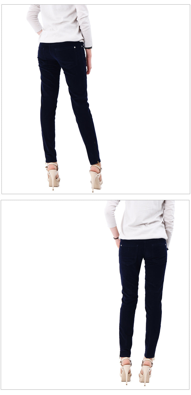 Dsquared2 Women's Super Slim Fit Corduroy Pants LA0431 524