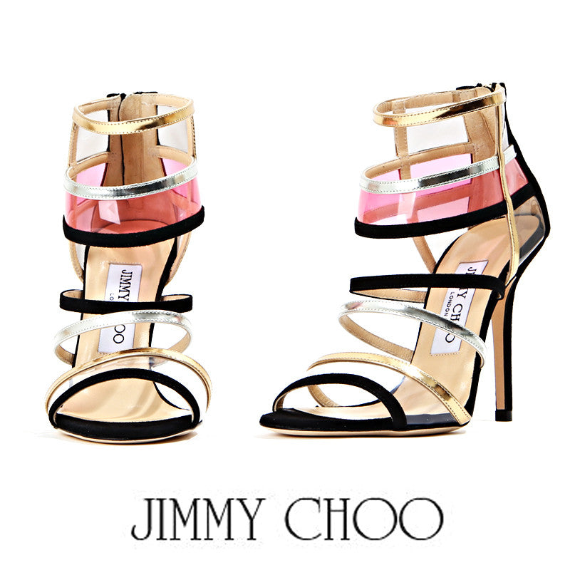 Jimmy Choo Women's Black Sandals MAITAI BLACK