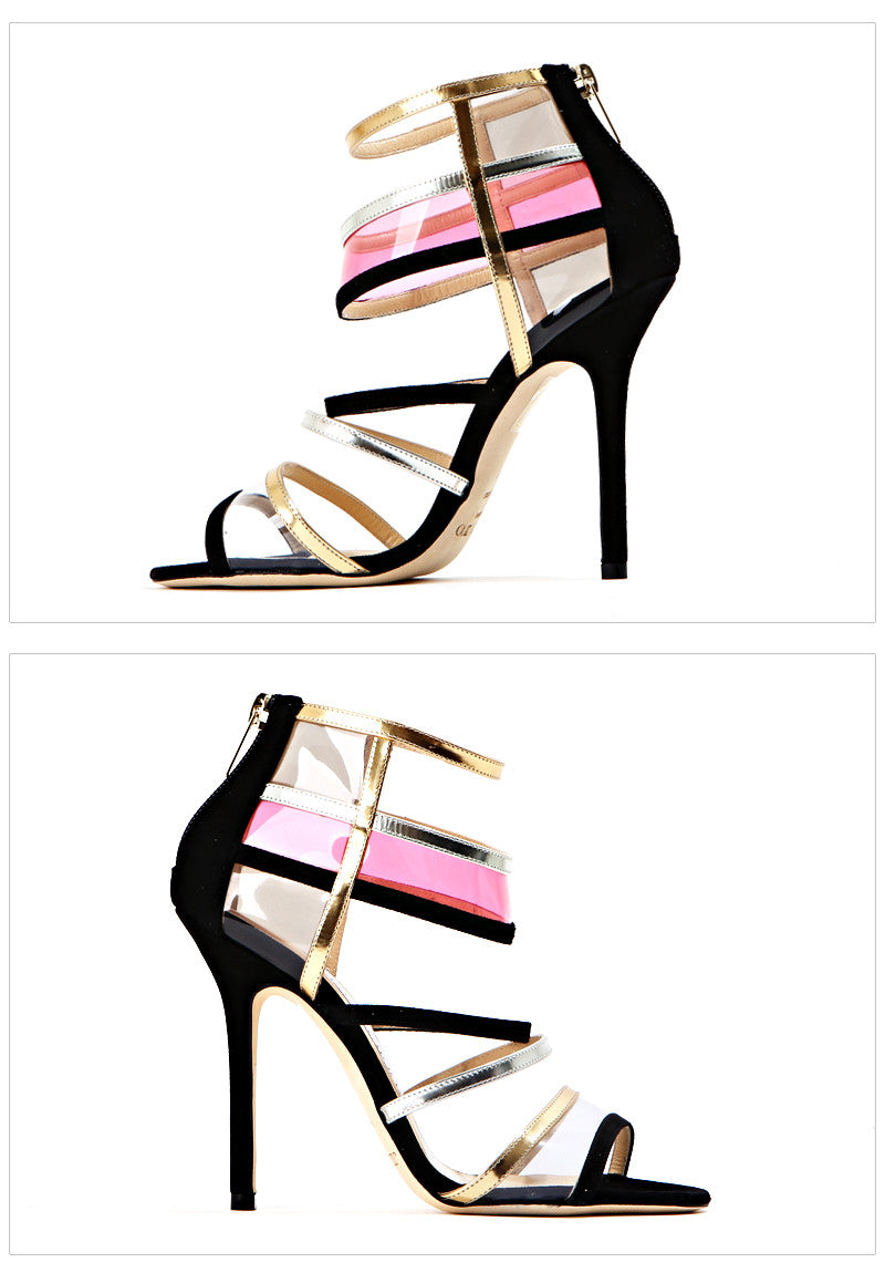 Jimmy Choo Women's Black Sandals MAITAI BLACK