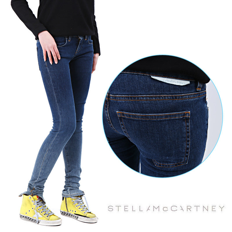 Stella McCartney Women's Gradient Wash Super Slim Jeans 193379 4801