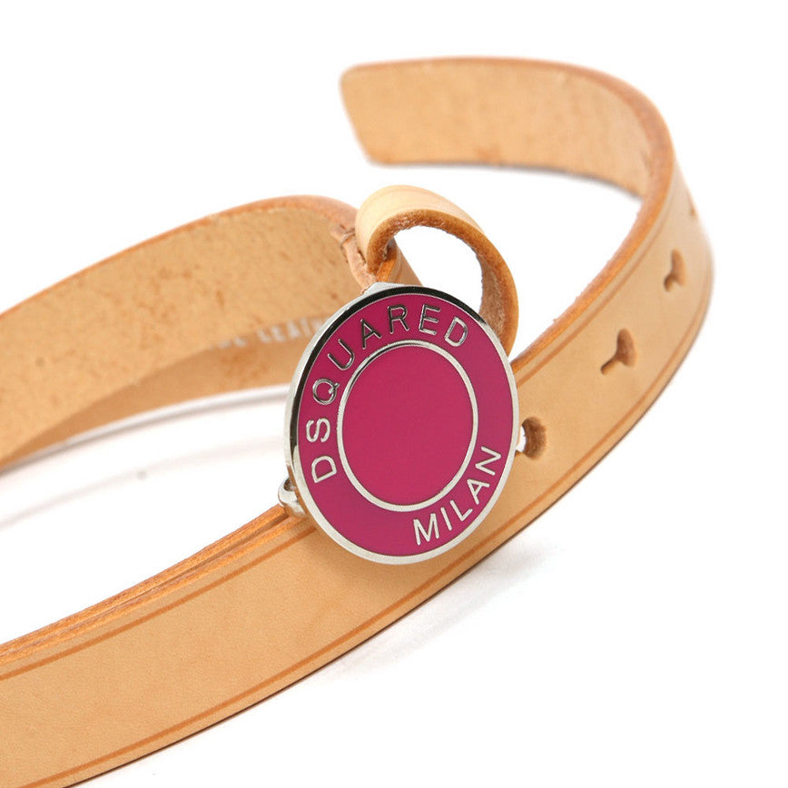 Dsquared2 Adonis Milan Logo Women's Skinny Belt BE5107 V291 9843
