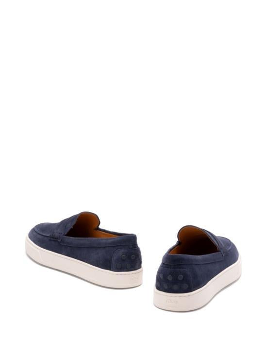 Tods Men’s Leather Loafers XXM04L00640RE0U820 BLUE DOM