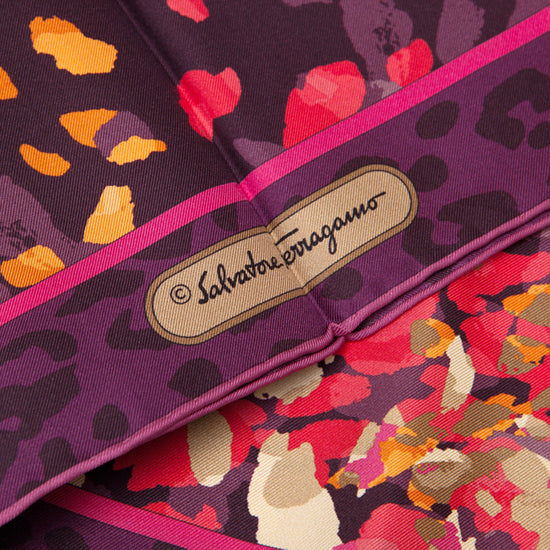 Ferragamo Silk Scarf Women’s Fashion Accessory FC 50 421