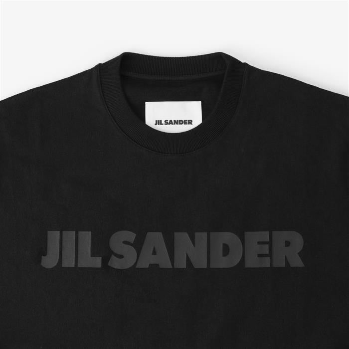 JIL SANDER Logo Short Sleeve T-Shirt for Women White Cotton