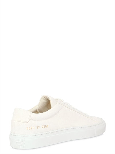 Common Projects Original Achilles Canvas Low-Top Sneakers 20MM