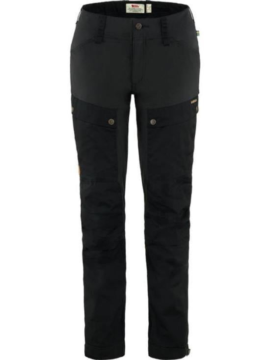 Fjallraven Straight Pants Black Classic Women’s 86706550