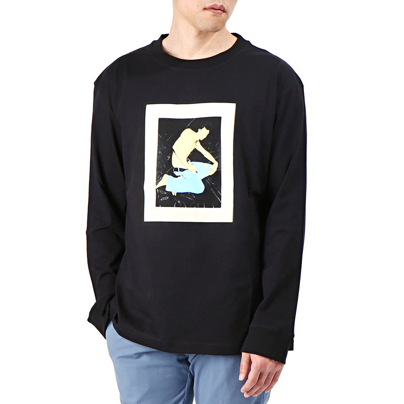 Raf Simons Adonis Graphic Oversized Long Sleeve T-Shirt 137 19002