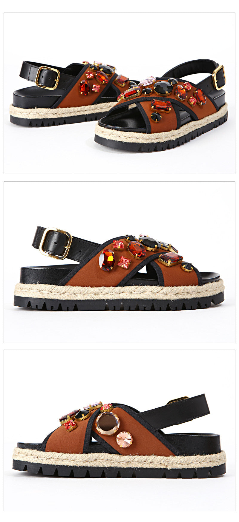 Marni Adonis Jeweled Women's Sandals 14G03 00Y37