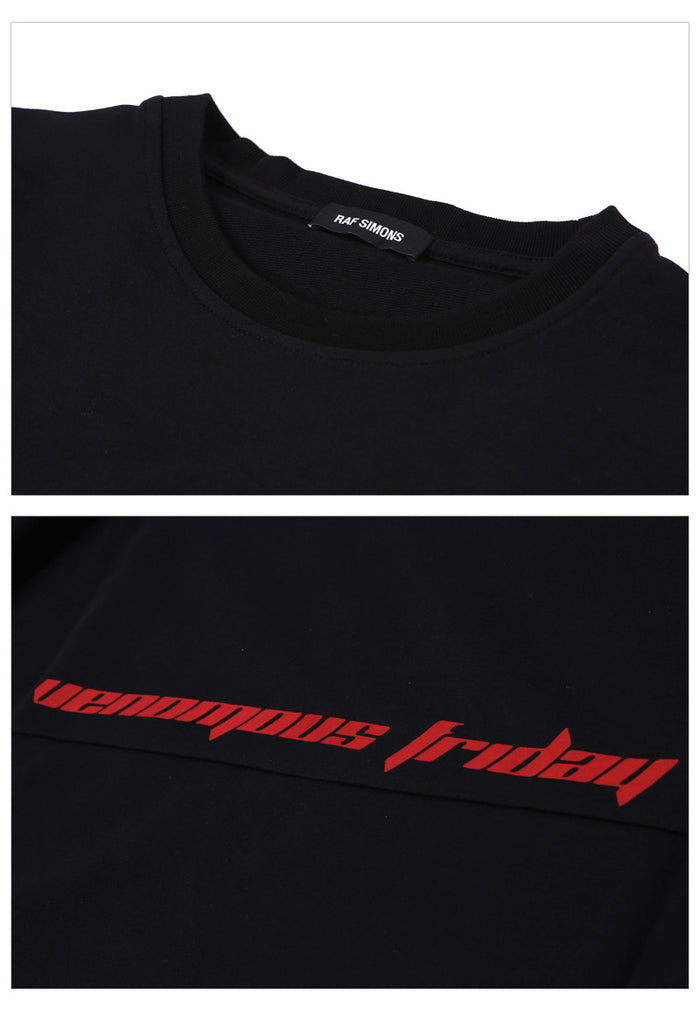 Raf Simons Men's Adonis Oversized Back Graphic T-Shirt 145 19003